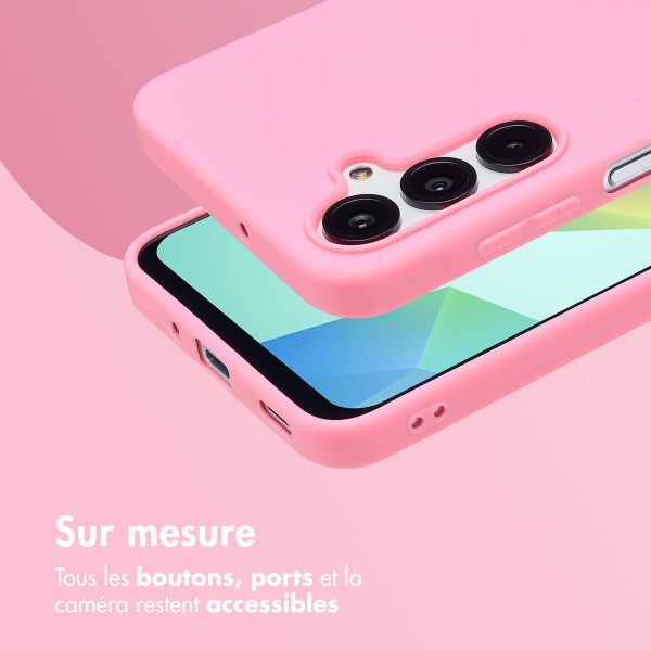 imoshion Coque Couleur Samsung Galaxy A16 - Bubblegum Pink