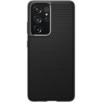 Spigen Coque Liquid Air™ Samsung Galaxy S21 Ultra - Noir