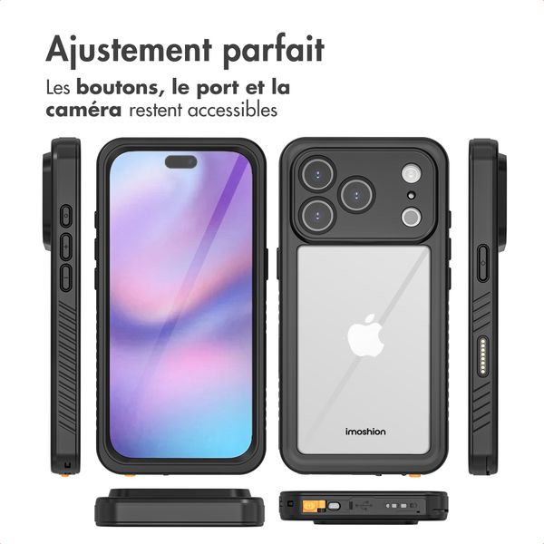 imoshion Étui étanche 360 Apple iPhone 17 Pro Max - Noir
