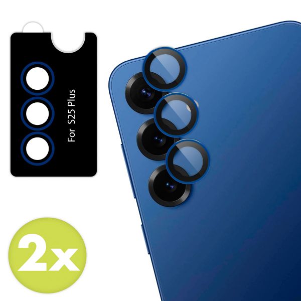 imoshion Lot de 2 protections d'objectif de caméra Samsung Galaxy S25 Plus - Navy