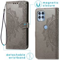 imoshion Etui de téléphone Mandala Motorola Moto G100 - Gris