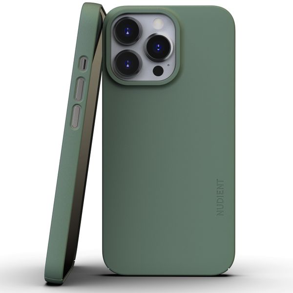 Nudient Coque Thin iPhone 13 Pro - Misty Green