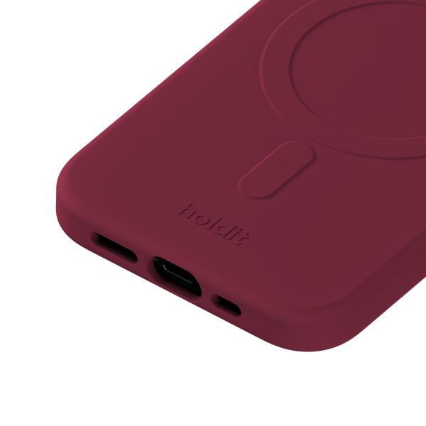 Holdit Coque MagSafe Apple iPhone 12 (Pro) - Red Velvet