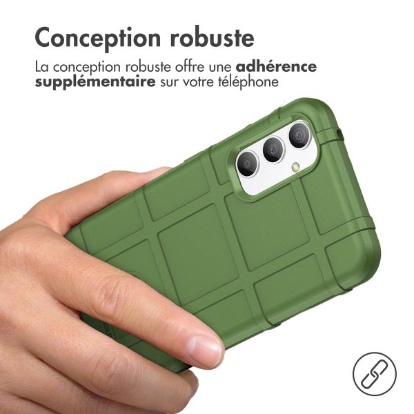 imoshion Coque Rugged Shield Samsung Galaxy A34 (5G) - Vert foncé