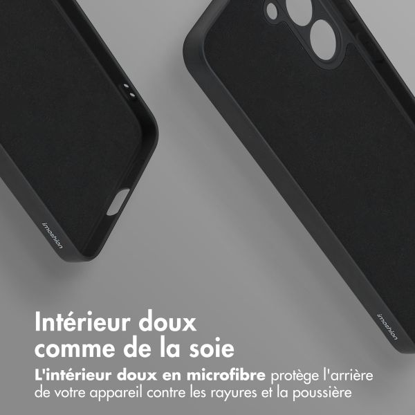 imoshion Coque Couleur avec MagSafe Samsung Galaxy S24 Plus - Noir