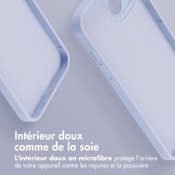 imoshion Coque Couleur avec MagSafe Apple iPhone 13 - Lila