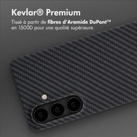 Accezz Coque Kevlar® MagSafe Samsung Galaxy S26 - Noir