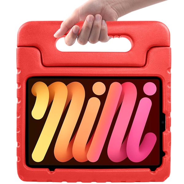 imoshion Coque kidsproof avec poignée iPad Mini 6 (2021) - Rouge