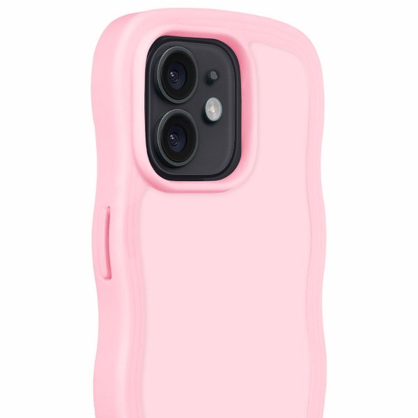 Holdit Coque Wavy Apple iPhone 12 (Pro) - Rose