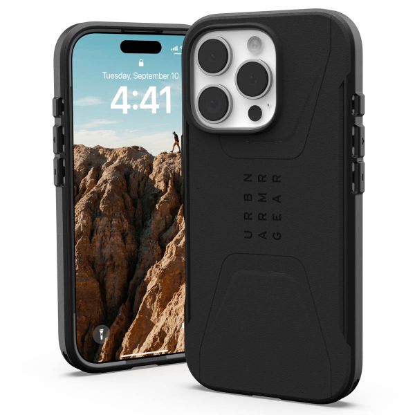 UAG Coque Civilian MagSafe iPhone 16 Pro - Black