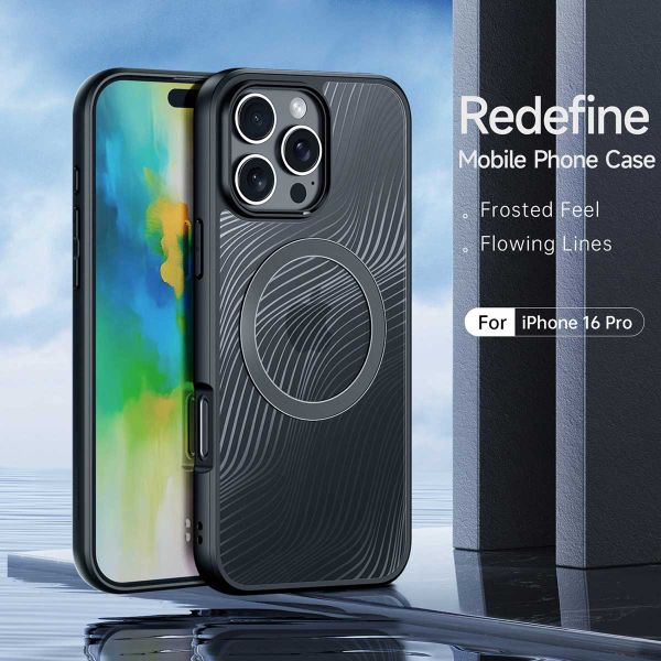 Dux Ducis Coque arrière Aimo avec MagSafe Apple iPhone 16 Pro - Transparent