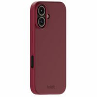 Holdit Coque Silicone iPhone 16 - Red Velvet