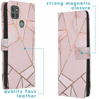 imoshion Coque silicone design Motorola Moto G9 Power - Pink Graphic