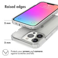 Accezz Coque Xtreme Impact Apple iPhone 13 Pro - Transparent
