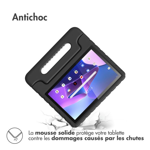 imoshion Coque kidsproof avec poignée Lenovo Tab M10 (3rd gen) - Noir