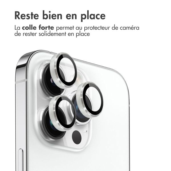imoshion ﻿Lot de 2 protections d'objectif de caméra Apple iPhone 14 Pro / 14 Pro Max - Argent