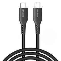 Accezz Câble USB-C vers USB-C - 2 mètres - Noir