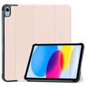 imoshion Coque tablette Trifold iPad 10 (2022) 10.9 pouces - Beige