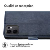 imoshion Étui de télephone portefeuille Oppo Reno 13 - Bleu foncé