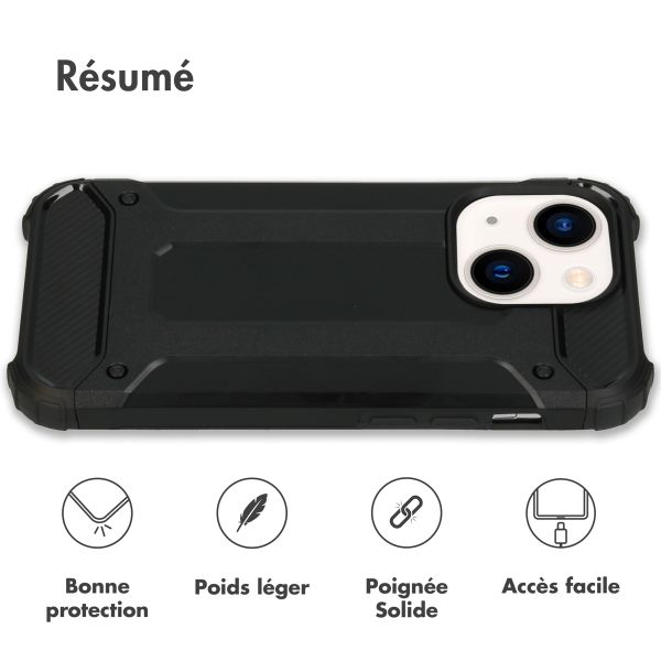 imoshion Coque Rugged Xtreme iPhone 14 Pro - Noir