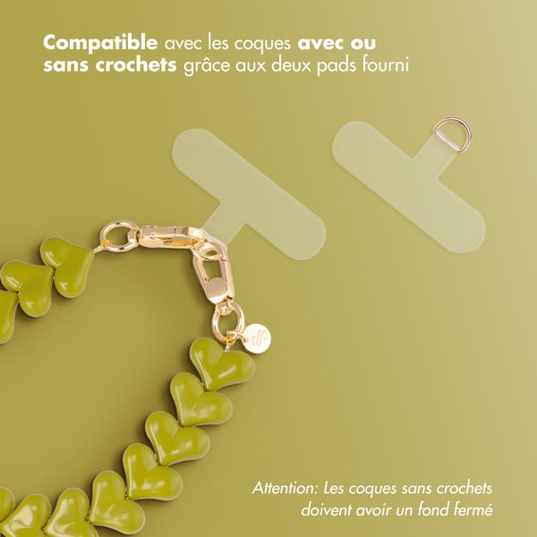 Selencia Lova Dragonne Cœur - Olive Dust