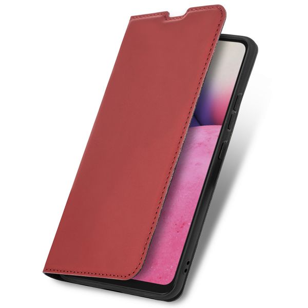 imoshion Étui de téléphone Slim Folio pour le Samsung Galaxy A33 - Rouge