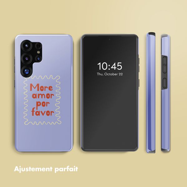 Selencia Coque arrière Vivid Samsung Galaxy S25 Ultra - More Amor