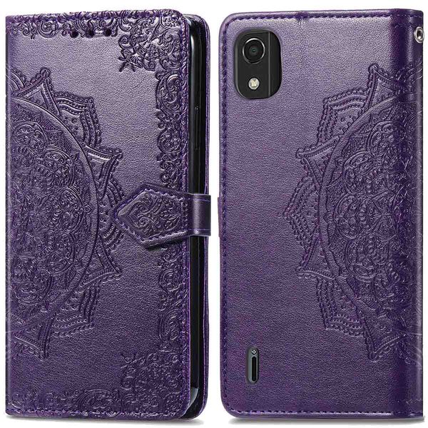 imoshion Etui de téléphone portefeuille Mandala Nokia C2 2nd Edition - Violet