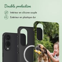 Concevez votre propre coque Tough Samsung Galaxy S25 Edge - Blanc