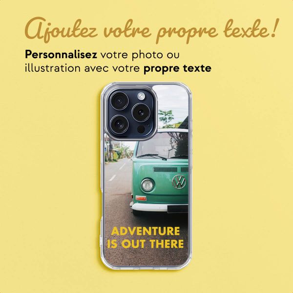 Concevez votre MagSafe Clear Case Apple iPhone 16 Pro - Transparent