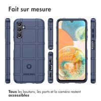 imoshion Coque Arrière Rugged Shield Samsung Galaxy A14 (5G/4G) - Bleu foncé