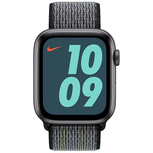 Apple Nike Sport Loop bracelet Apple Watch Series 1-10 / SE / Ultra (2) - 42/44/45/46/49 mm - Indigo / Lime Blast