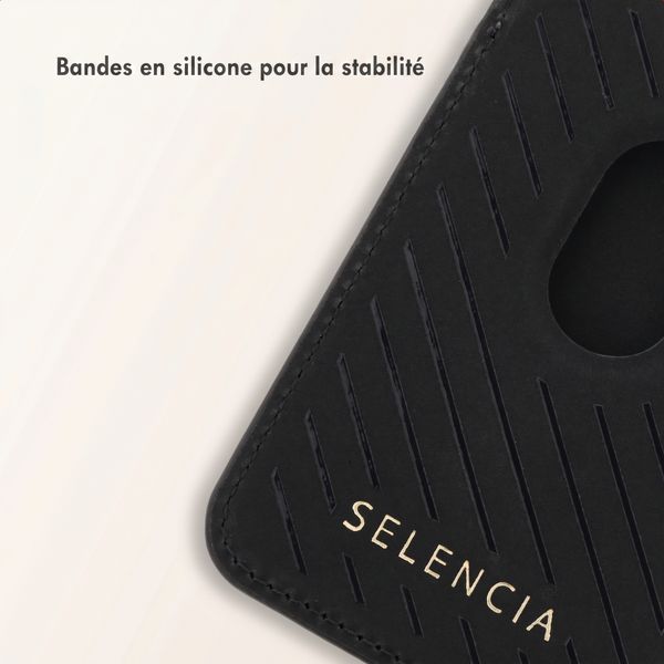Selencia Porte-cartes Sabi avec MagSafe - Midnight Black