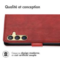 imoshion Étui de télephone portefeuille Samsung Galaxy S24 / S25 - Rouge