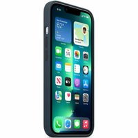 Apple Coque en silicone MagSafe Apple iPhone 13 Pro Max - Abyss Blue