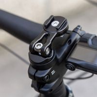 SP Connect Stem Mount Pro - Support de téléphone pour vélo - Support universel pour les coques SPC & SPC+ - Noir