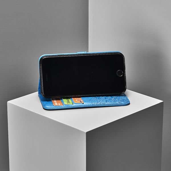 Etui de téléphone portefeuille iPhone 11 Pro - Turquoise