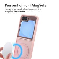 imoshion Coque Color Guard avec MagSafe Samsung Galaxy Z Flip 7 FE - Rose