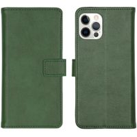 imoshion Étui de télephone portefeuille de luxe Apple iPhone 12 (Pro) - Vert