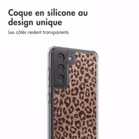 imoshion Coque Design Samsung Galaxy S21 FE - Leopard Mood