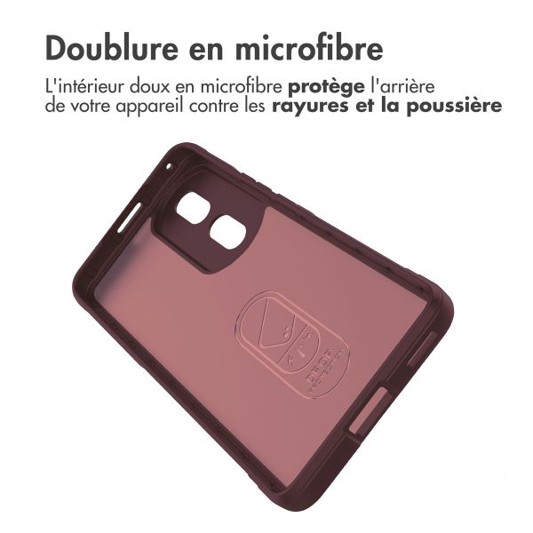 imoshion Coque arrière EasyGrip Honor 90 Pro - Aubergine