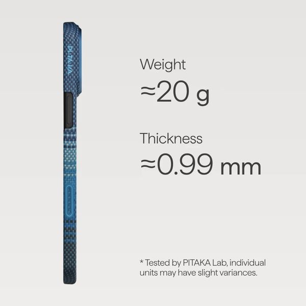 Pitaka Coque Ultra Slim Apple iPhone 17 Pro - Moonrise