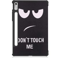 imoshion Coque tablette Trifold Lenovo Tab P11 Pro (2nd gen) - Don't touch