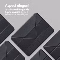 imoshion Coque tablette Origami Samsung Galaxy Tab S9 11.0 pouces - Noir