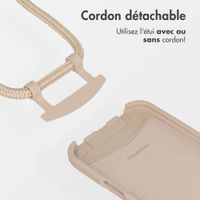 imoshion Coque arrière Color avec cordon amovible et MagSafe Apple iPhone Air - Nude