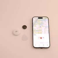 imoshion Wireless Tag - Tracker Bluetooth pour iOS - 2 pack - Blanc