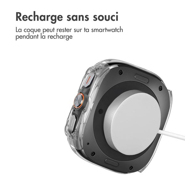 imoshion Coque rigide à couverture complète Samsung Galaxy Watch Ultra (2024/2025) - Transparent
