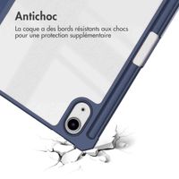 imoshion Coque tablette rigide Trifold iPad Mini 7 (2024) / iPad Mini 6 (2021) - Bleu foncé