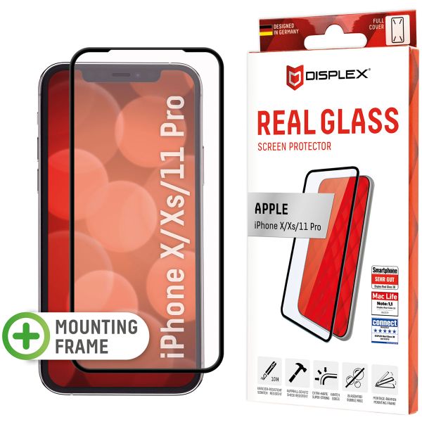 Displex Protection d'écran en verre trempé Real Glass Full Cover iPhone 11 Pro / Xs / X