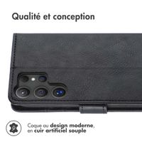 imoshion Étui de télephone portefeuille Samsung Galaxy S25 Ultra - Noir